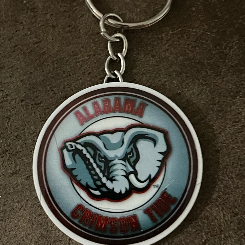 Alabama Crimson Tide Keychain Alabama Crimson Tide Keychain